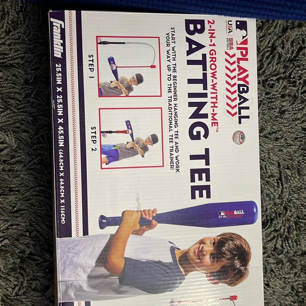 2-in-1 Grow with me Batting Tee